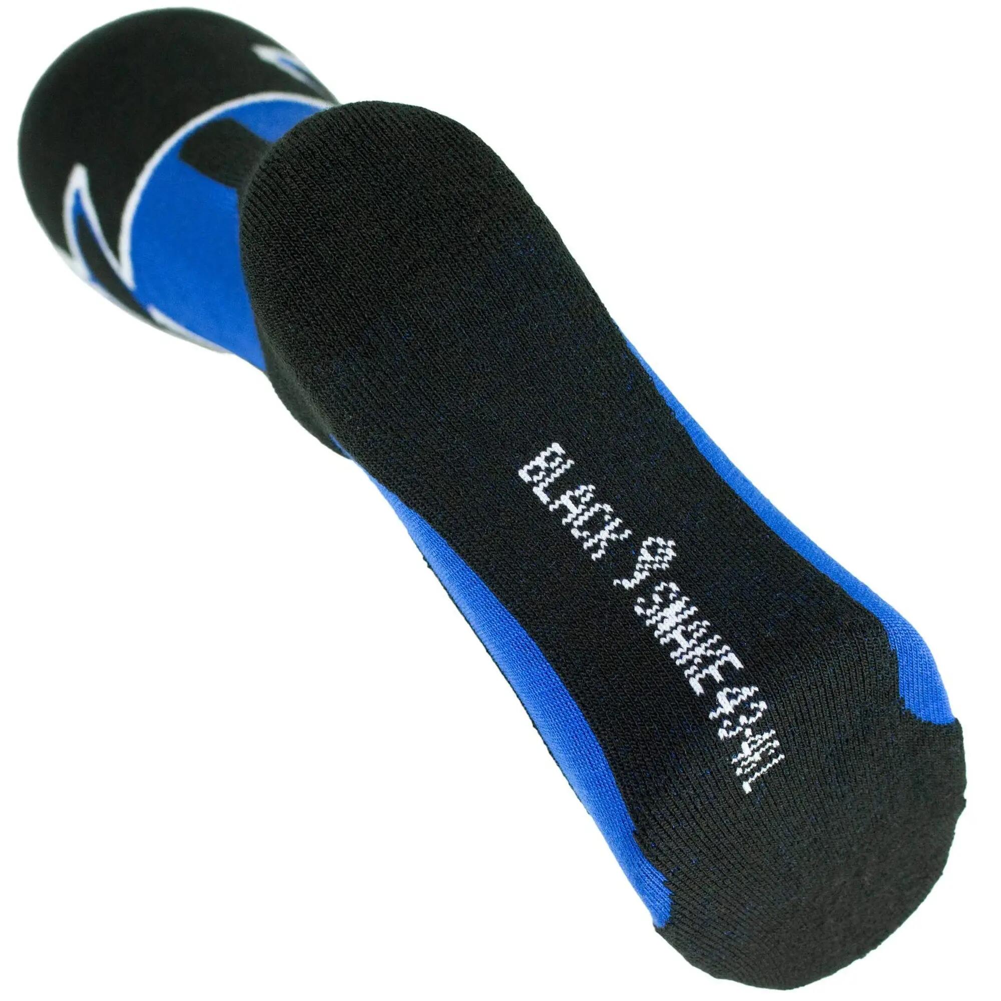 Damen Herren Skisocken Wintersocken Kniestrümpfe warm gepolstert Wollmix 1 Paar 3/9