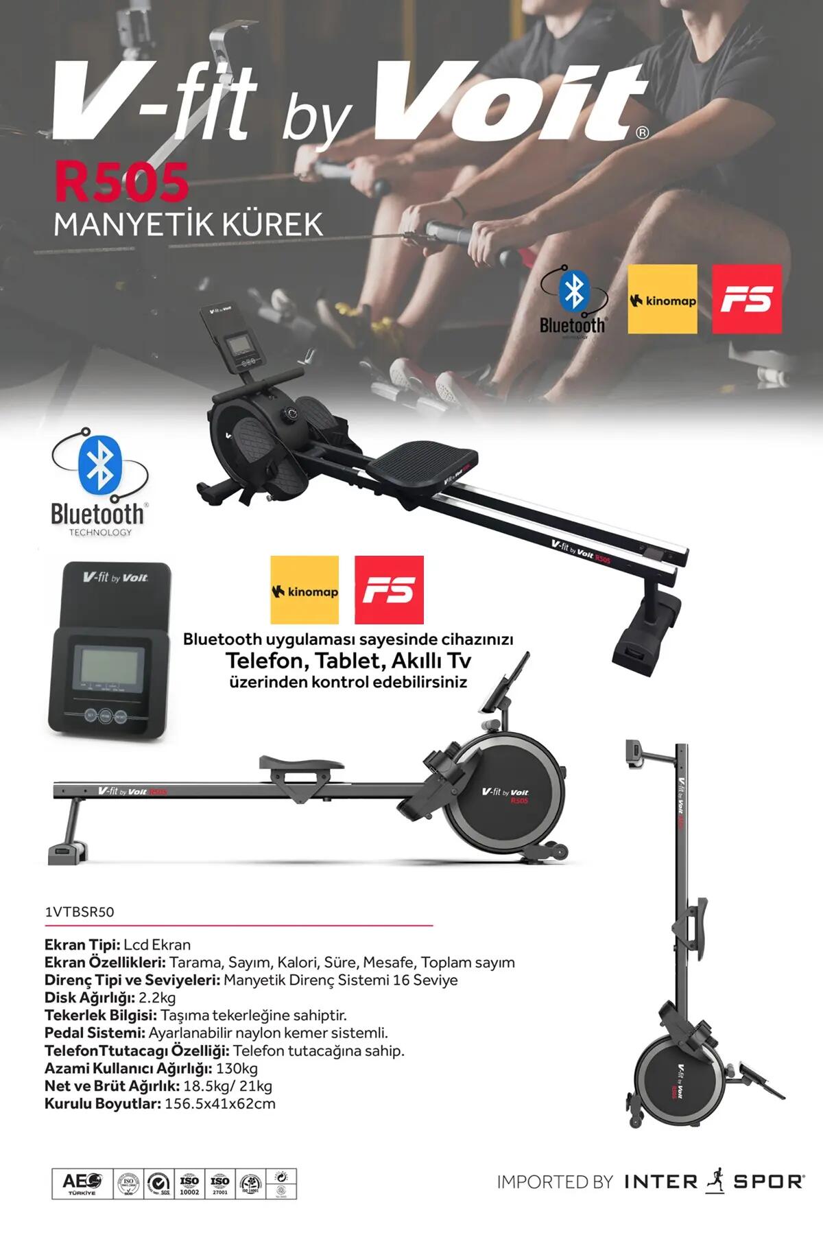 Vfit By R505 Manyetik Kondisyon Küreği 3/3