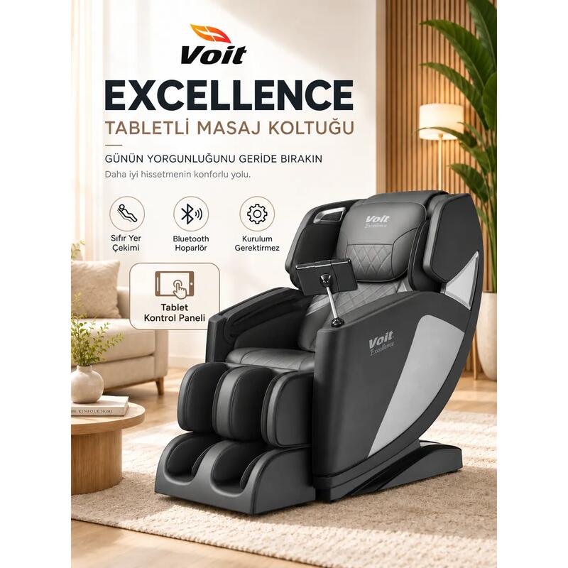 Voit Excellence Tabletli 3D Masaj Koltuğu