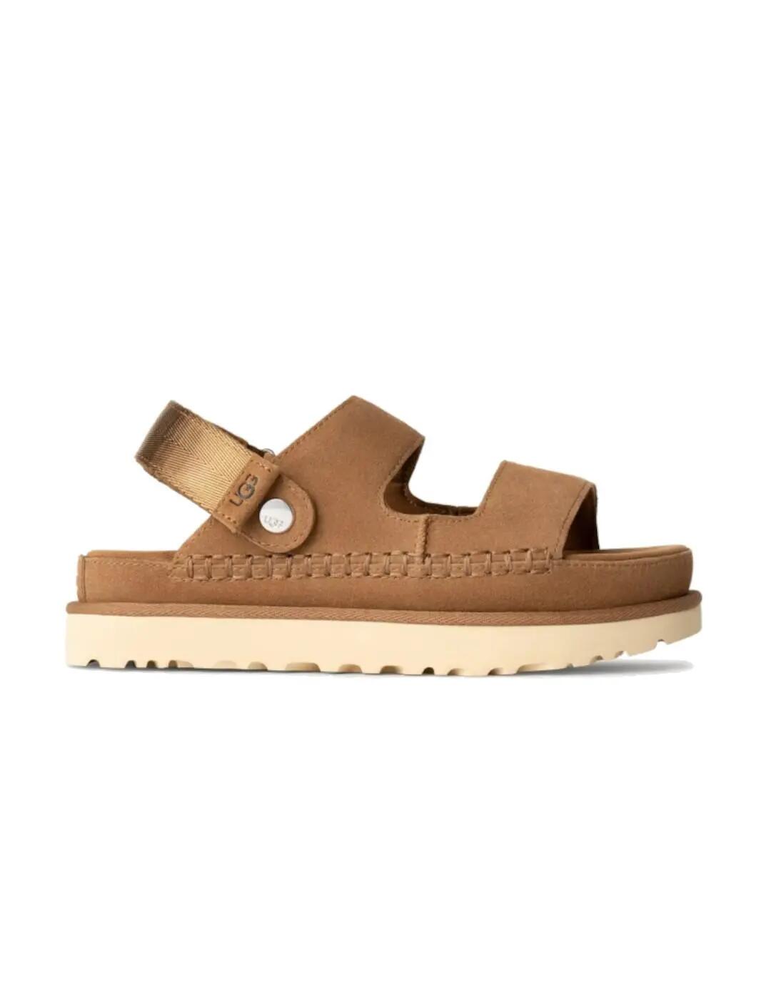Chaussures pour femmes Ugg Goldenstar glide Marron 1/5