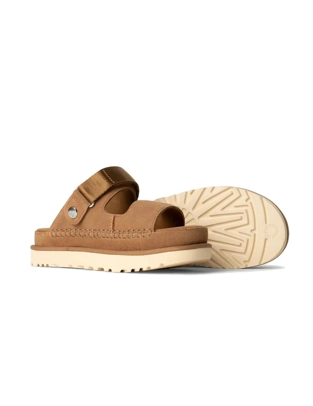Chaussures pour femmes Ugg Goldenstar glide Marron 2/5