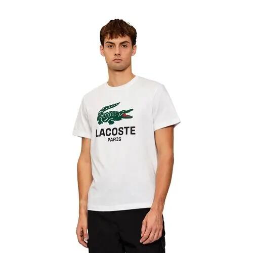 Kurzarmshirt Lacoste Modell TH5634-00-001-WHT für männer 5/5