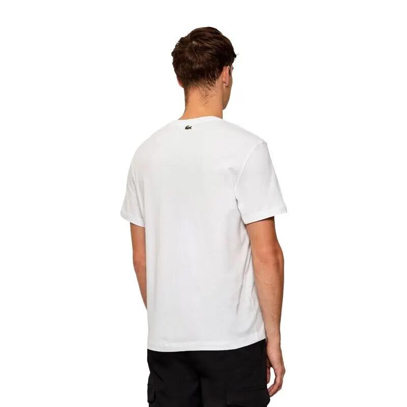 Kurzarmshirt Lacoste Modell TH5634-00-001-WHT für männer 2/5
