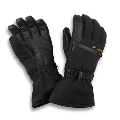 Warme skihandschoenen met een waterdicht vakje voor de handwarmer - snow one
