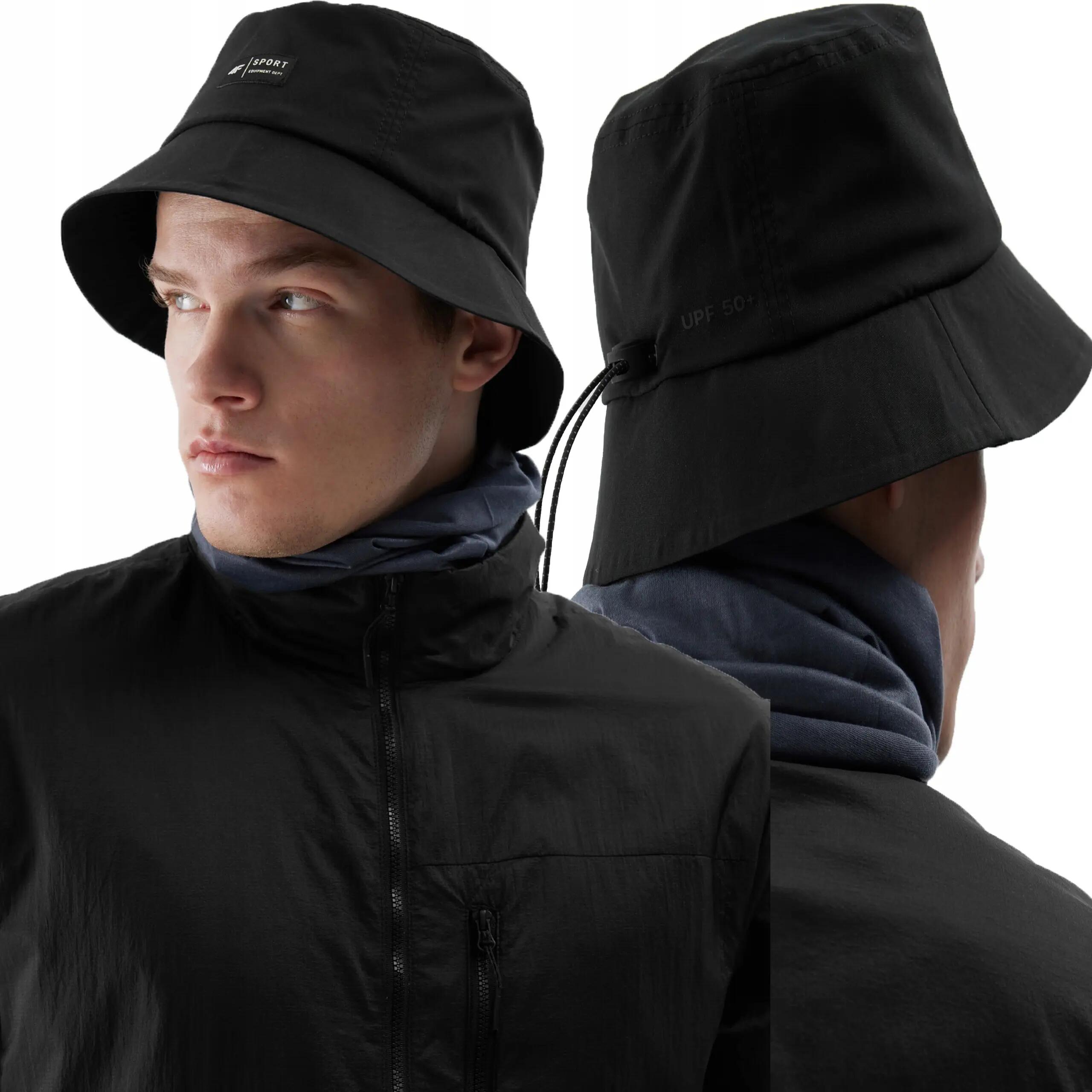KAPELUSZ UNISEX 4F TREKKINGOWY BUCKET HAT Z FILTREM UPF AFCAU084 L 4/8
