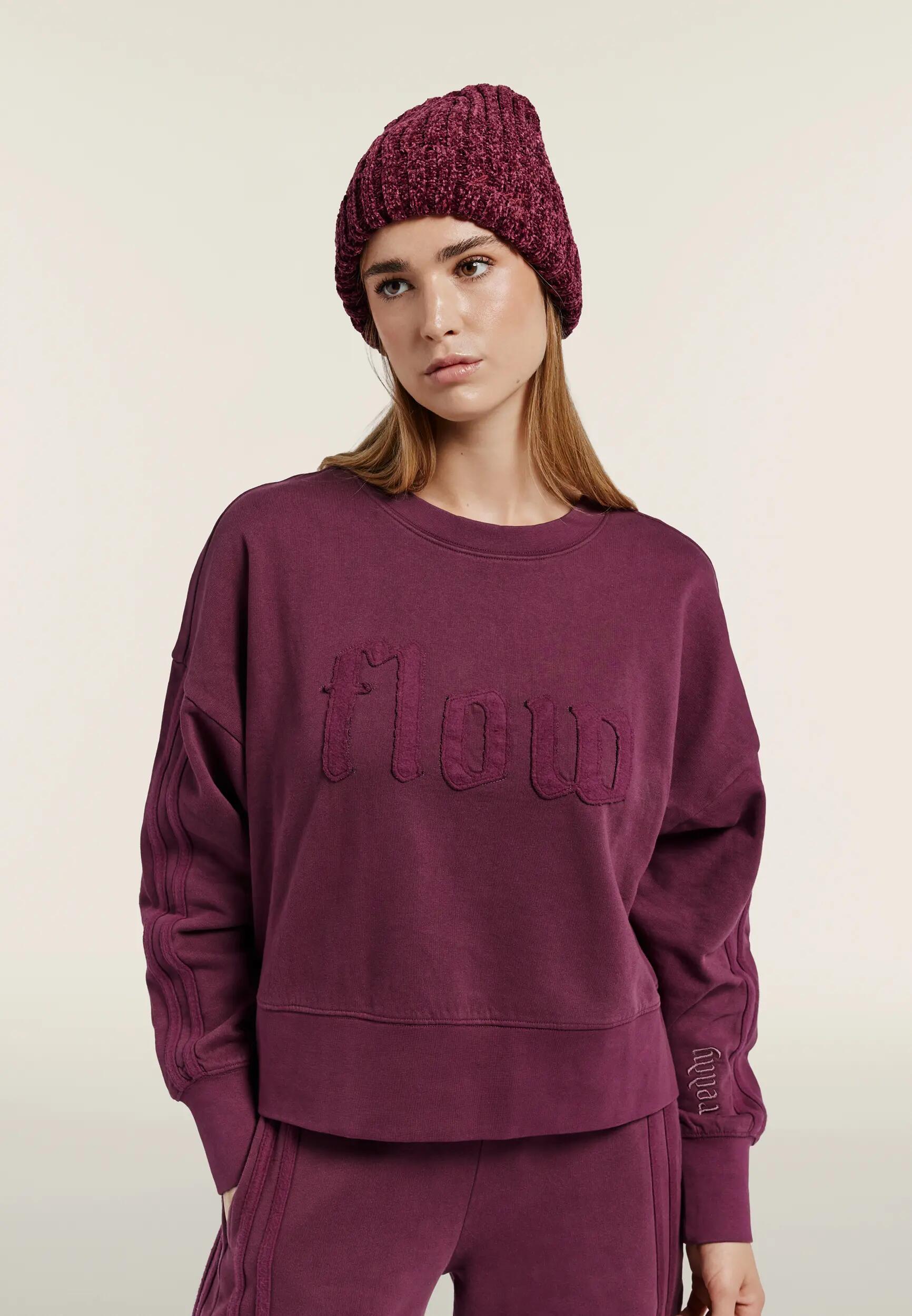 Gorro beanie acanalado de chenilla para mujer 3/5