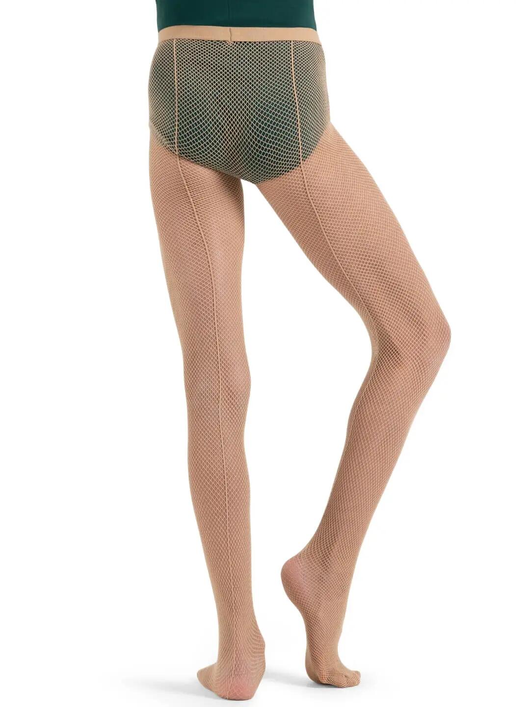 Classic Fishnet Tight with Seam - Child Black / Child One Size | Decathlon
