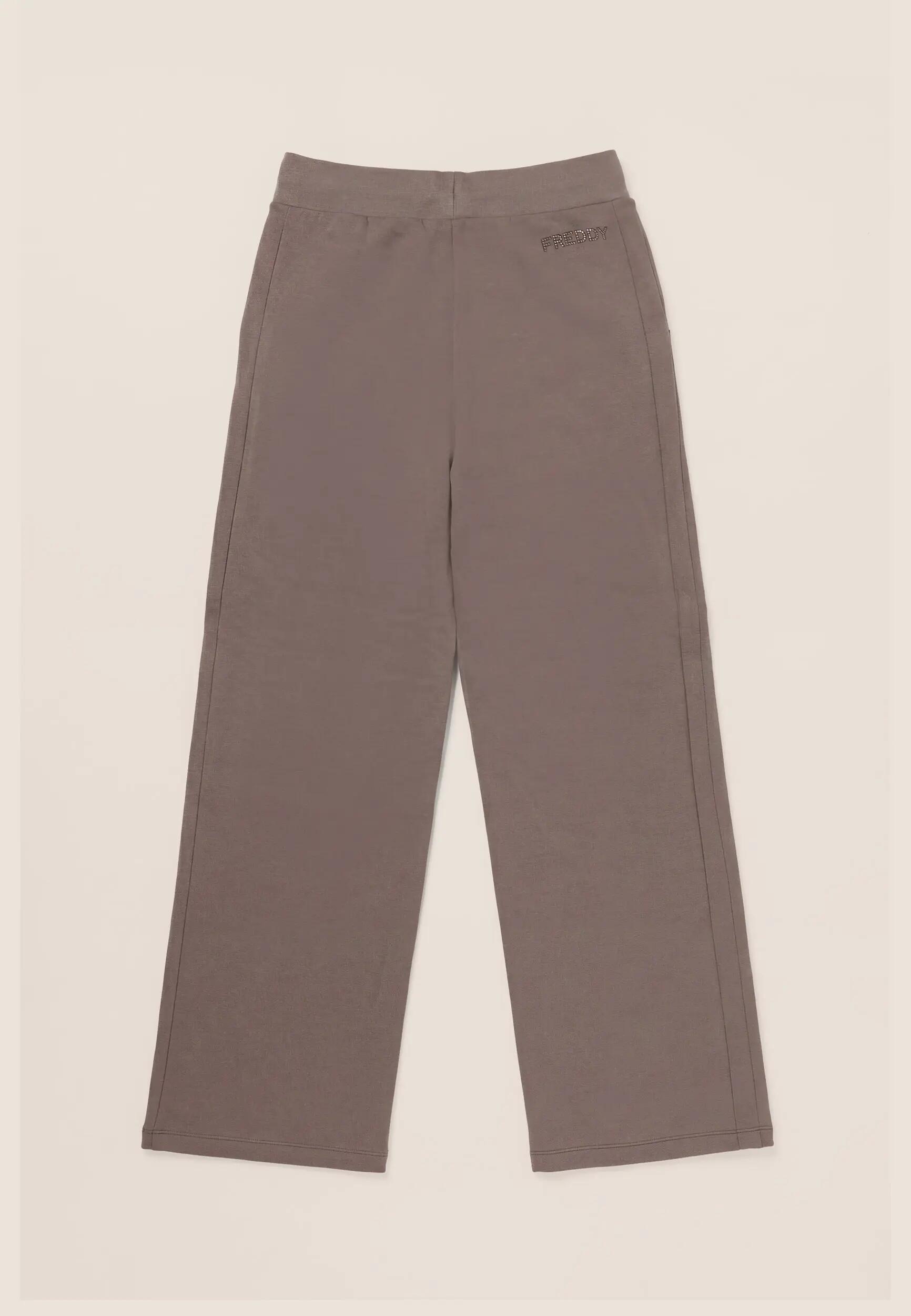 Pantalón deportivo de pernera ancha para mujer 5/6
