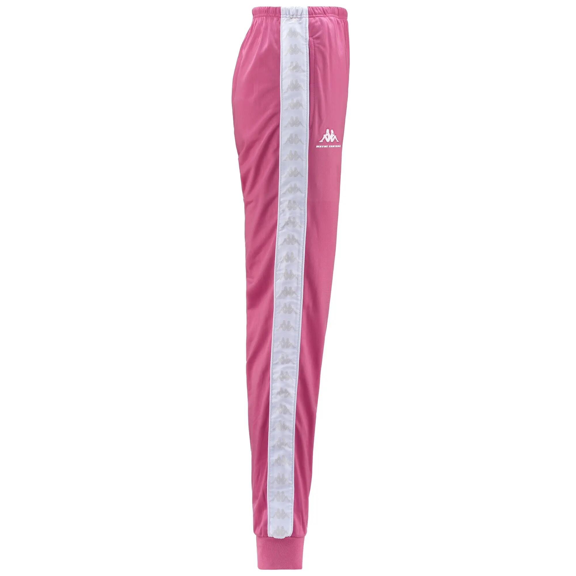 Pantalon de survêtement pour femme blanc pour streetwear sportif 2/3