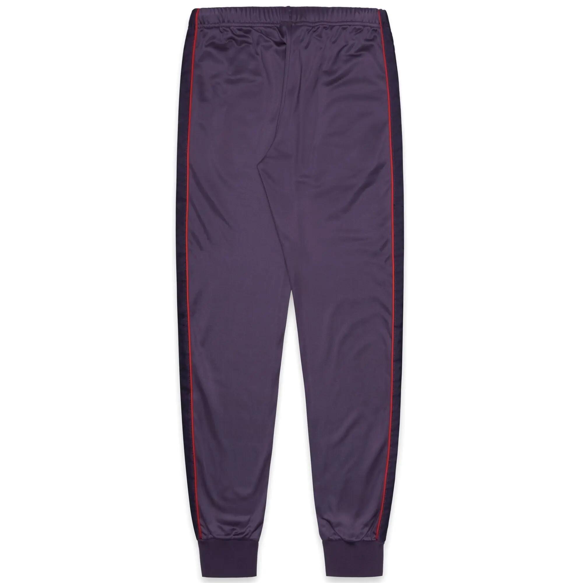 Pantaloni tuta da uomo in poliestere viola da streetwear sportivo 3/6