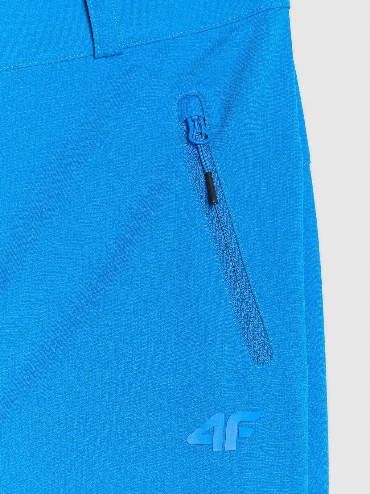 SPODNIE TREKKINGOWE DAMSKIE 4F SOFTSHELL Z MEMBRANĄ TFTRF0988 L 9/11