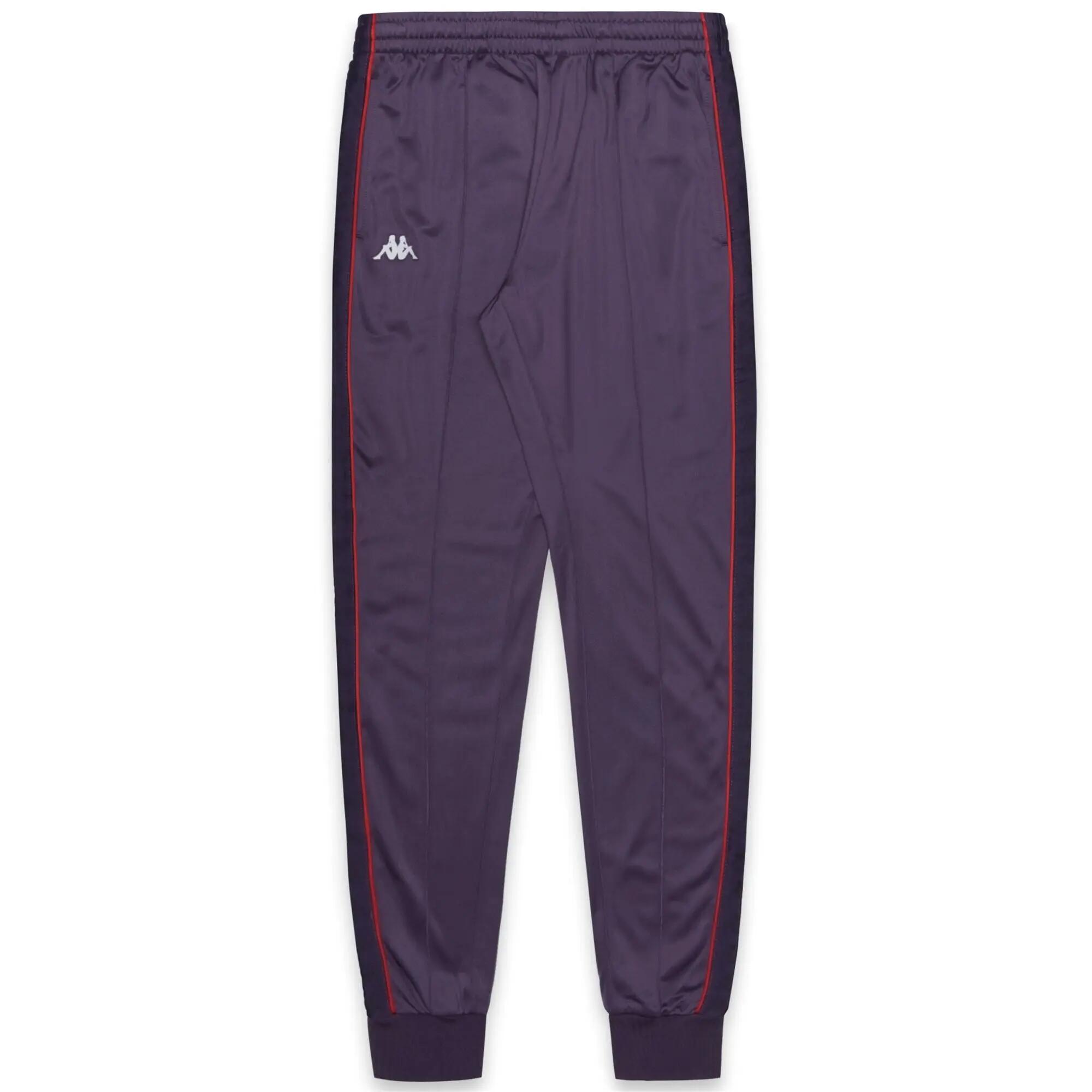 Pantaloni tuta da uomo in poliestere viola da streetwear sportivo 2/6