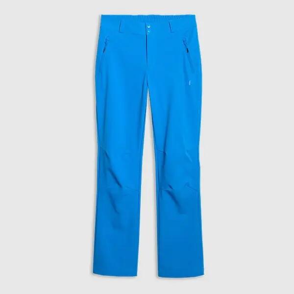SPODNIE TREKKINGOWE DAMSKIE 4F SOFTSHELL Z MEMBRANĄ TFTRF0988 L 10/11