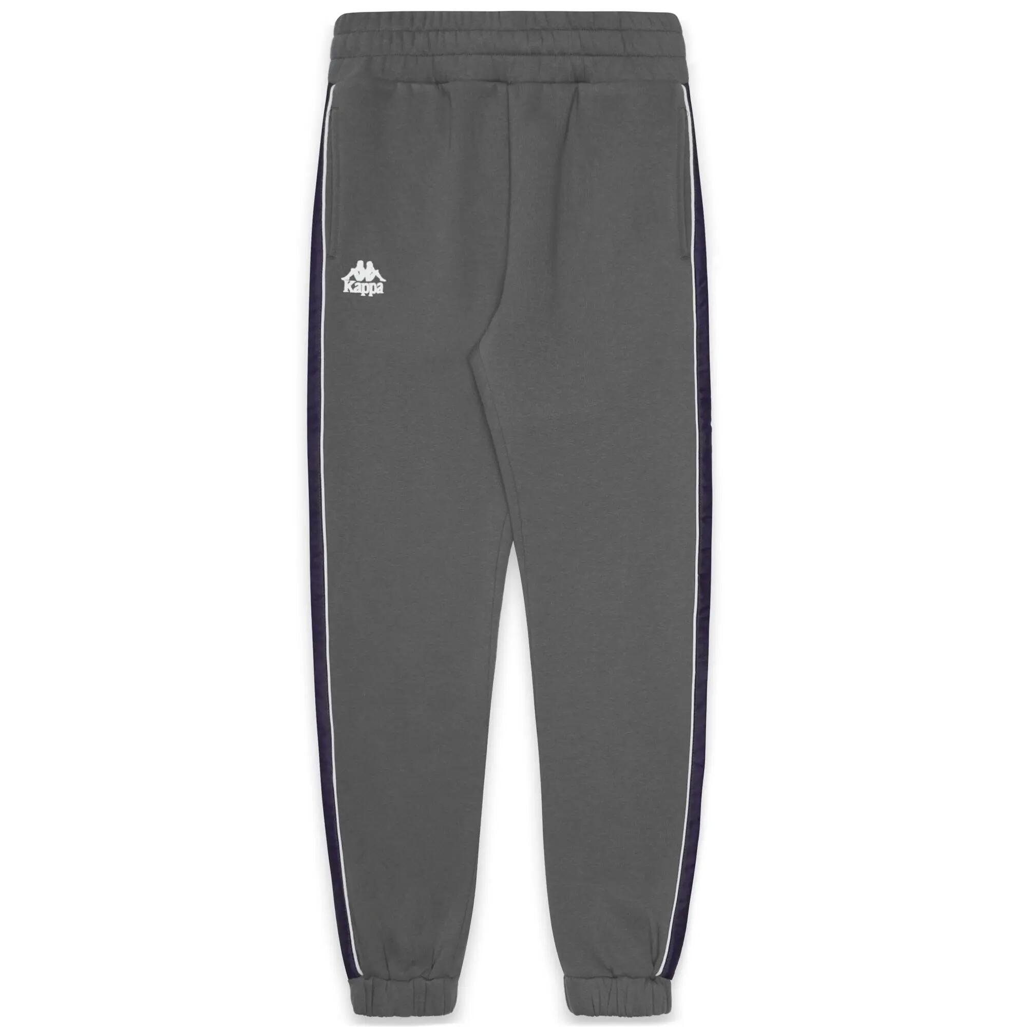 Pantaloni tuta da donna in cotone grigio da streetwear sportivo 2/6