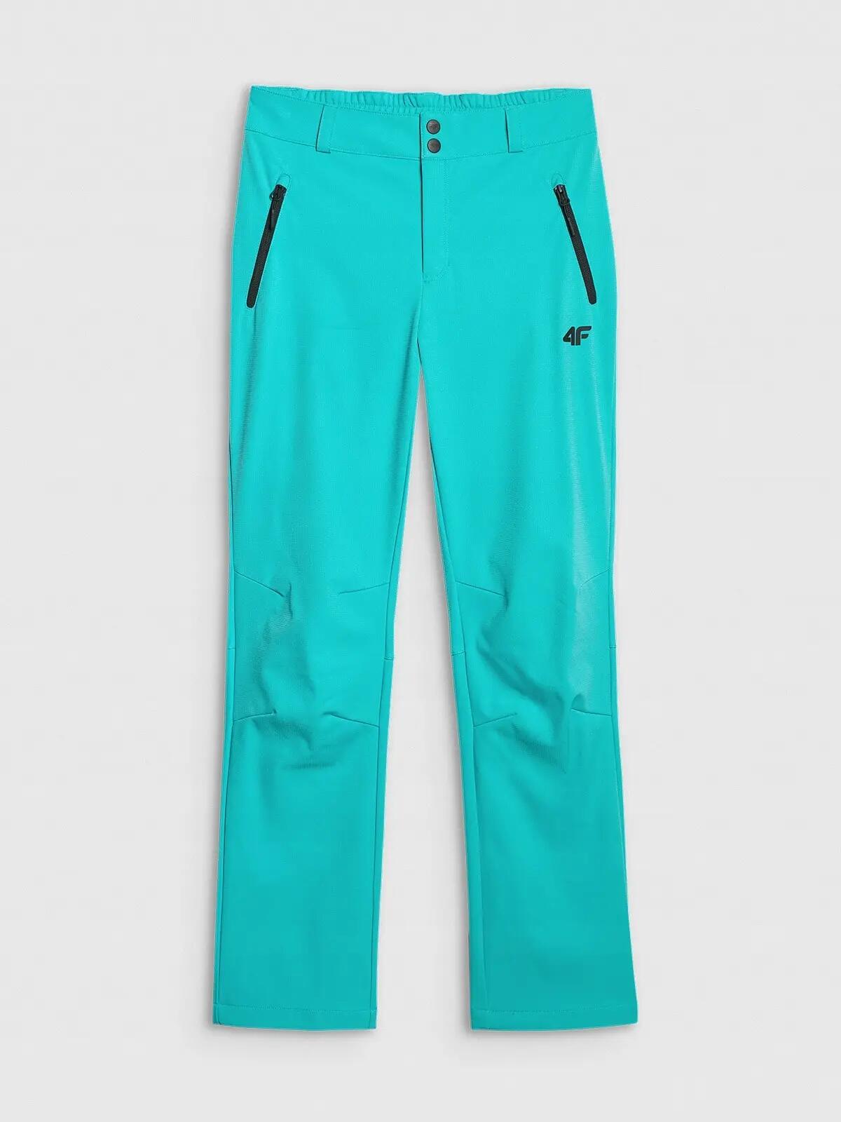 SPODNIE TREKKINGOWE DAMSKIE 4F SOFTSHELL Z MEMBRANĄ TFTRF0988 XS 8/11