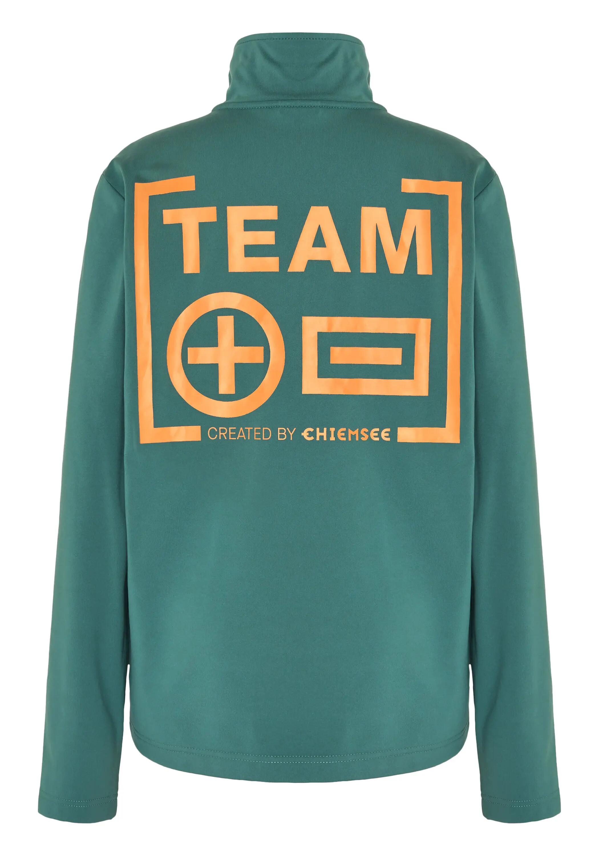 Fleecepullover mit großem PlusMinus Print 2/3
