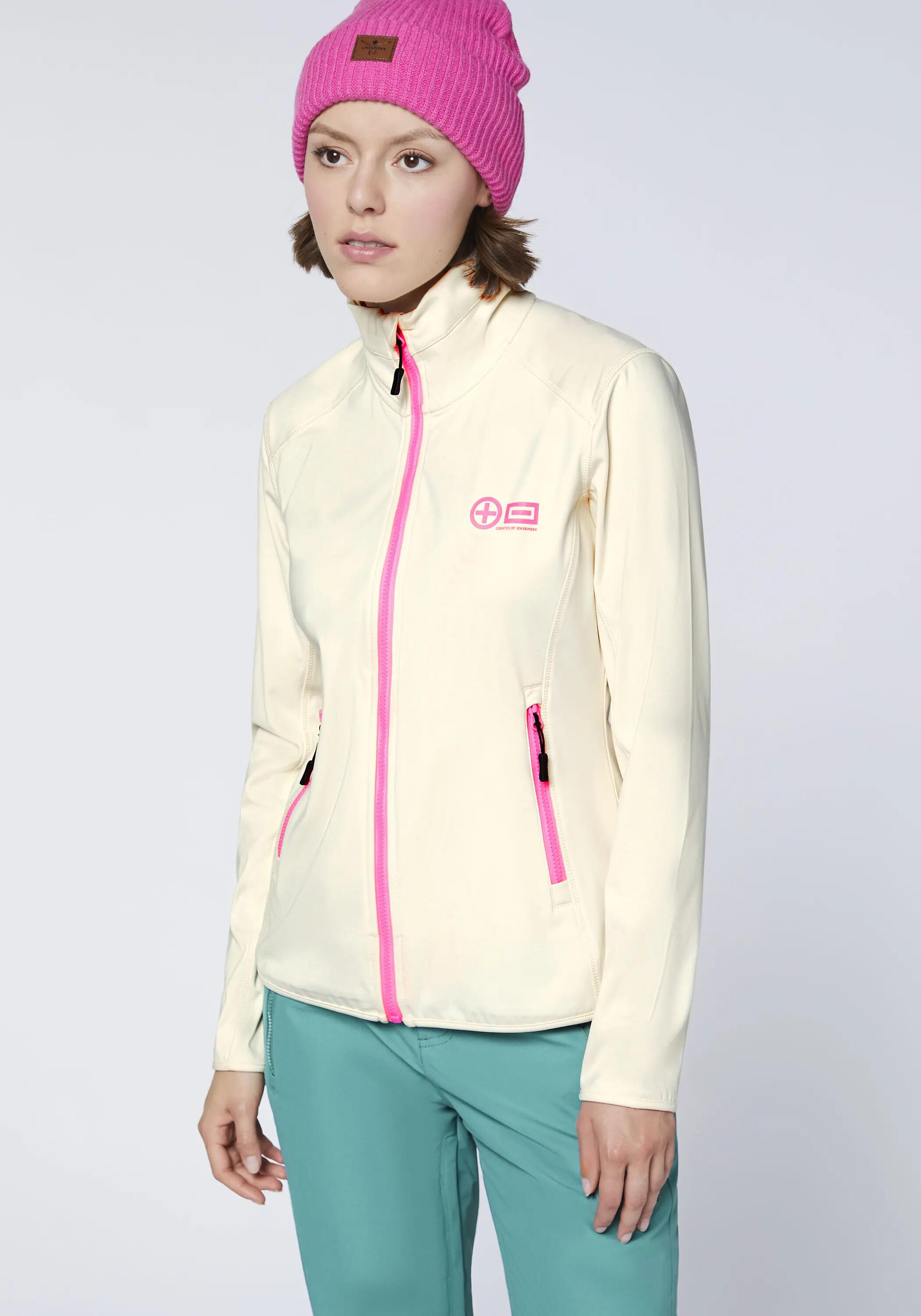 Fleecejacke mit PlusMinus-Print 5/6