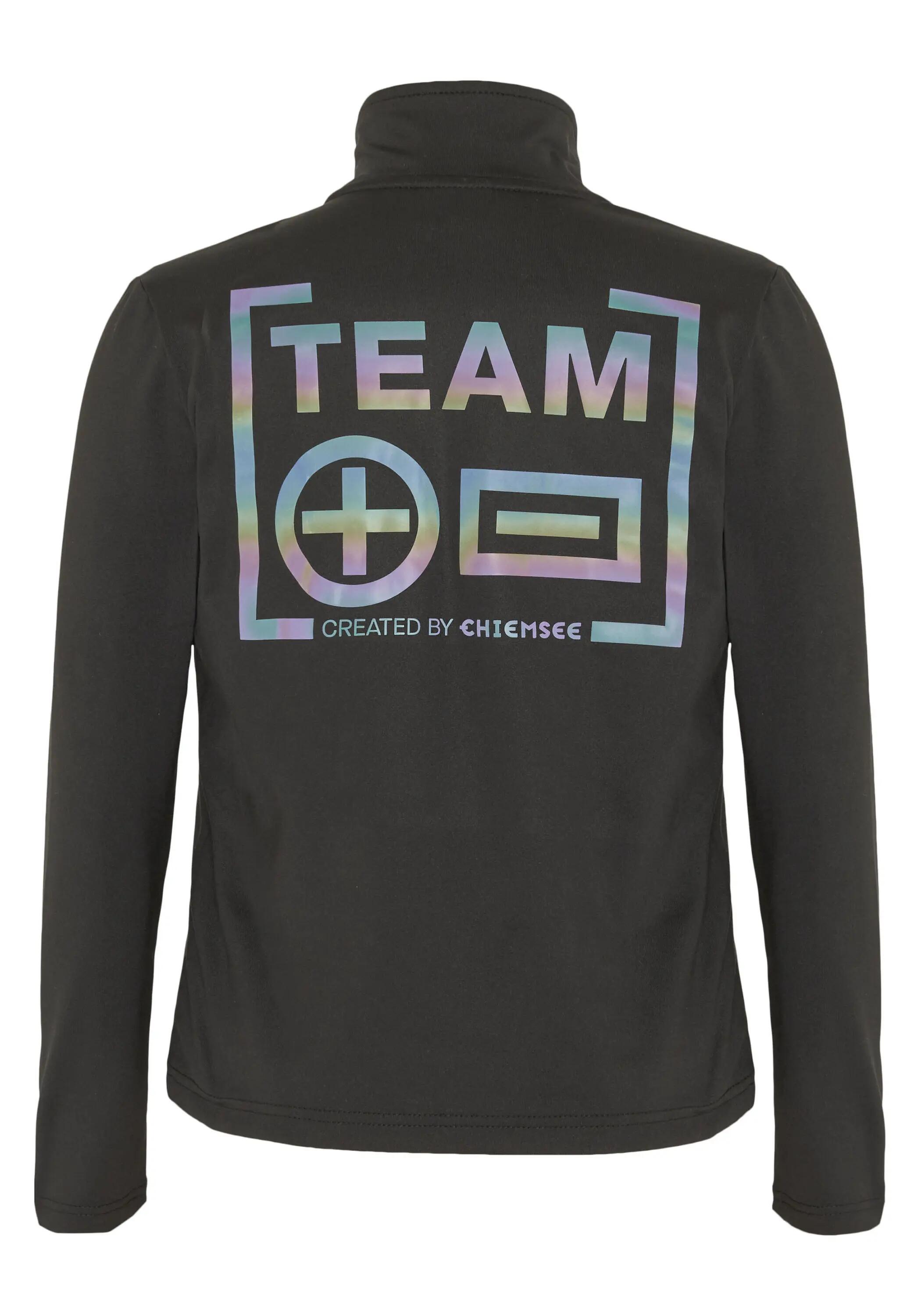 Fleecepullover mit PlusMinus-Print 2/3