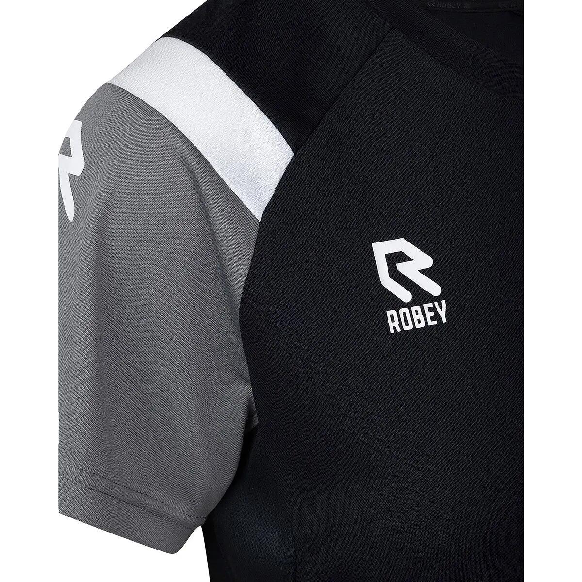 T-shirt - Multisport - Dames - Ademend, Controle-fit - Robey - Zwart 3/5