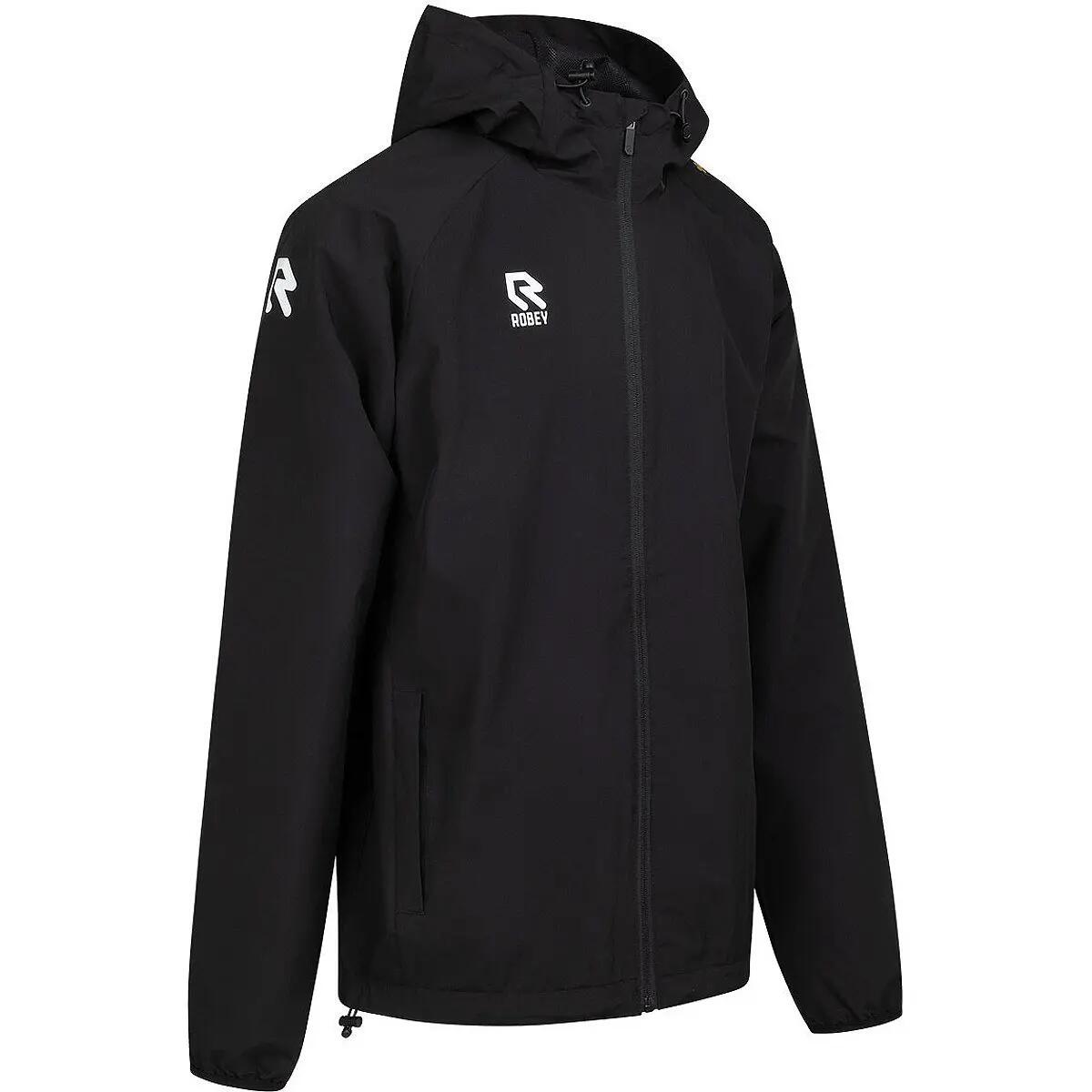 Veste imperméable sport - Hommes - Coupe ergonomique - Crossbar - Noir 2/5