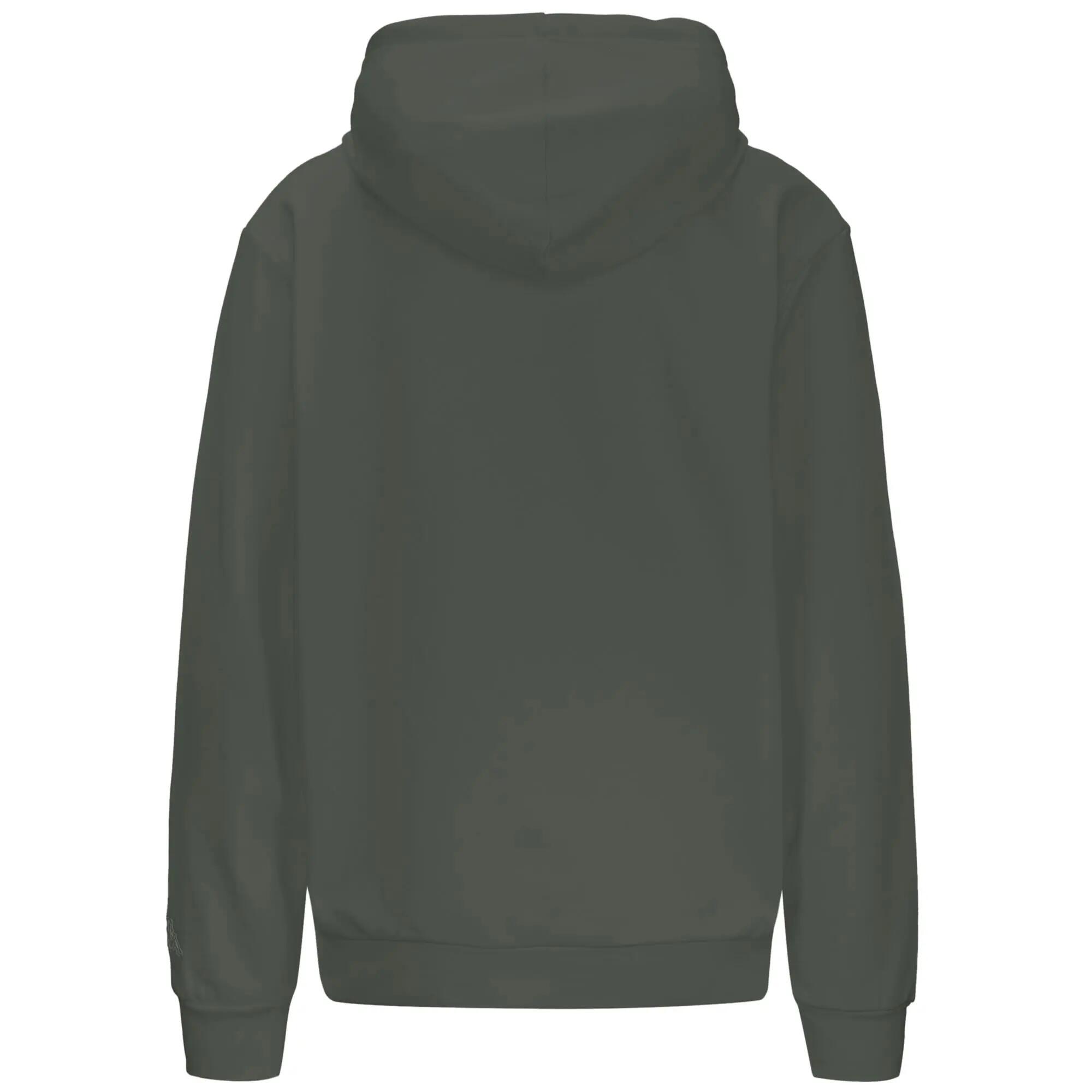 Sweat-shirt à capuche pour homme vert pour sportif 3/3