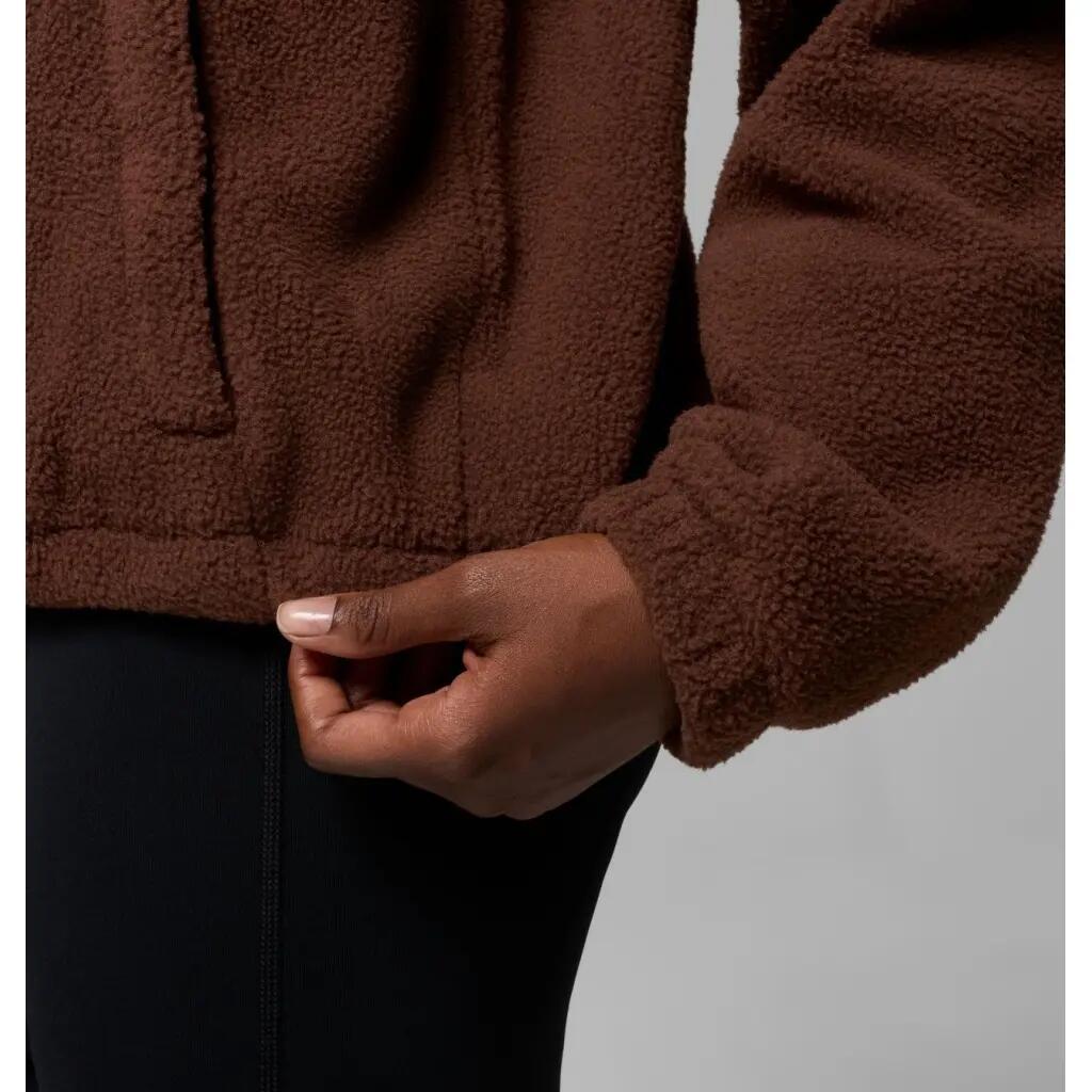 Sweat-shirt Columbia Modèle Timber Meadow  Mtr Fleece Hoodie Couleur Marron 5/5