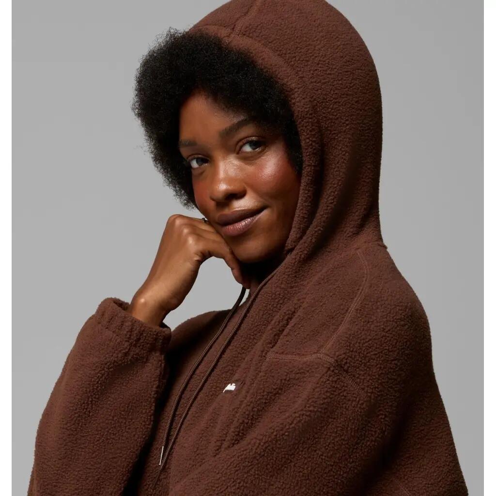 Sweat-shirt Columbia Modèle Timber Meadow  Mtr Fleece Hoodie Couleur Marron 4/5