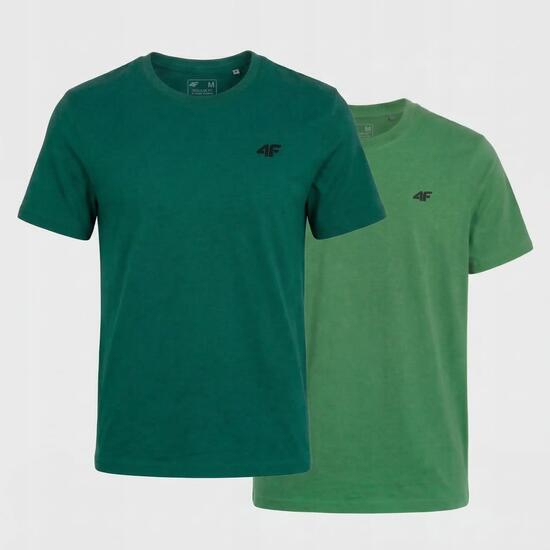 KOSZULKA MĘSKA LIMITOWANA 4F T-SHIRT KOMPLET ZESTAW 2 SZTUKI 3XL M3948 SS26