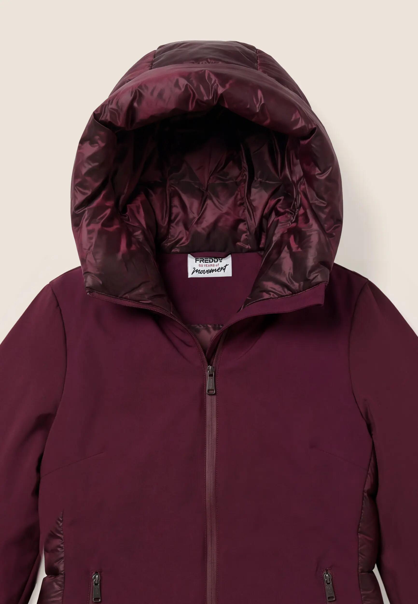 Chaquetón de softshell y nailon con capucha 6/6