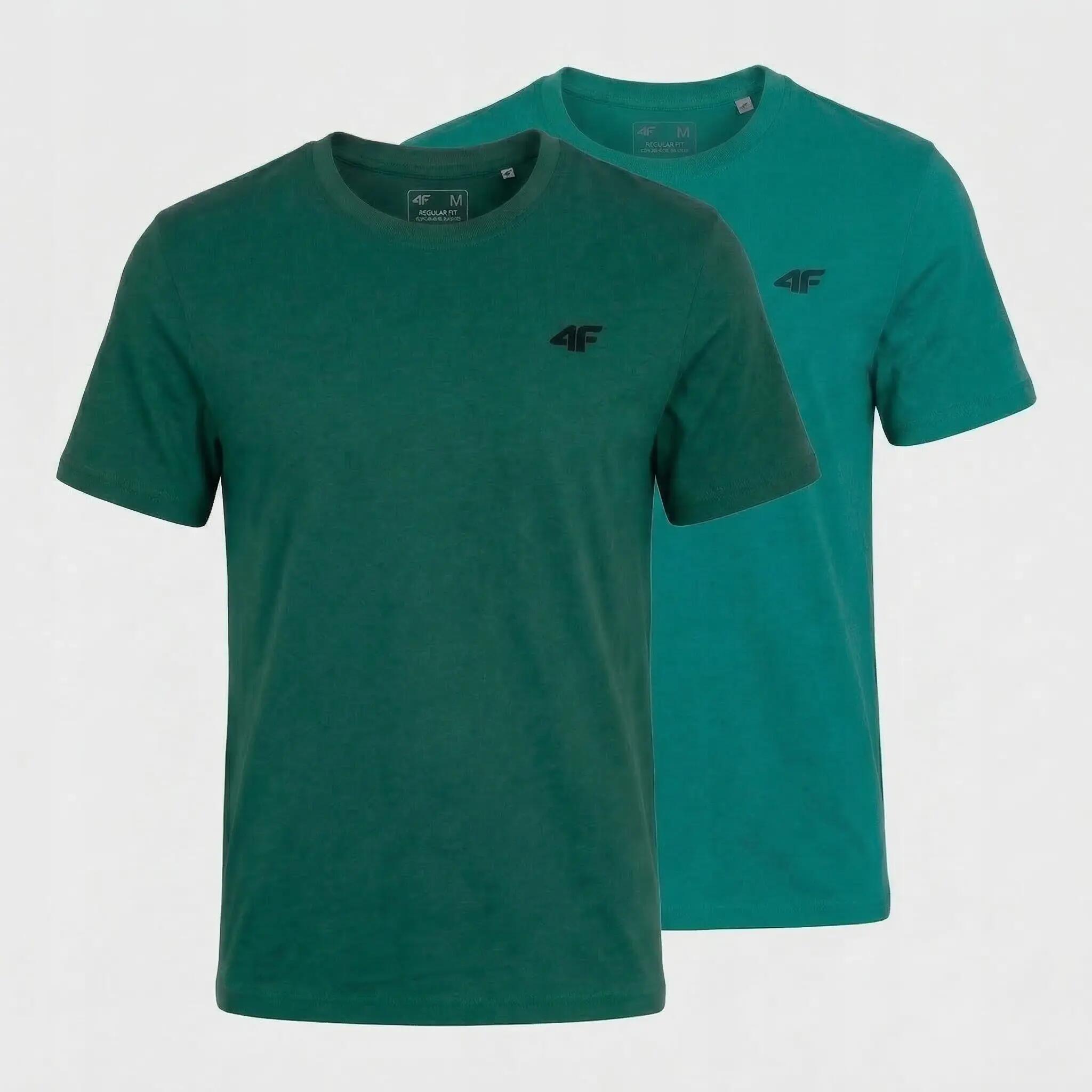 KOSZULKA MĘSKA LIMITOWANA 4F T-SHIRT KOMPLET ZESTAW 2 SZTUKI 5XL M3948 SS26 1/6