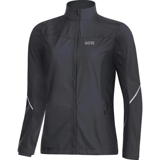 Jas - hardlopen - dames - winddicht, ademend - R3 - Terra Grey/Black