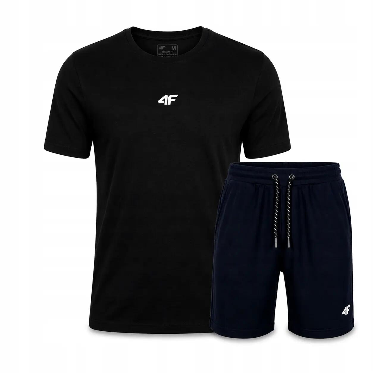 KOMPLET 4F T-SHIRT MĘSKI + SPODENKI ZESTAW SPORTOWY NA CO DZIEŃ 3XL SS26 2/6