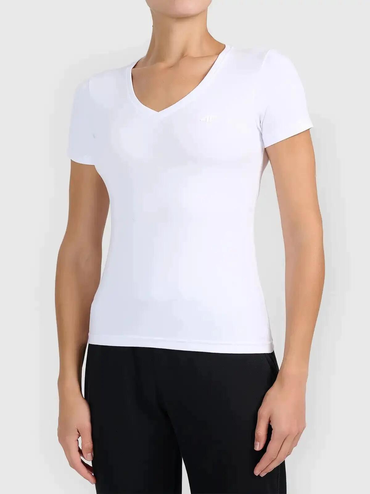 KOMPLET DAMSKI 4F T-SHIRT + LEGGINSY ZESTAW SPORTOWY NA CO DZIEŃ XL SS26 4/9