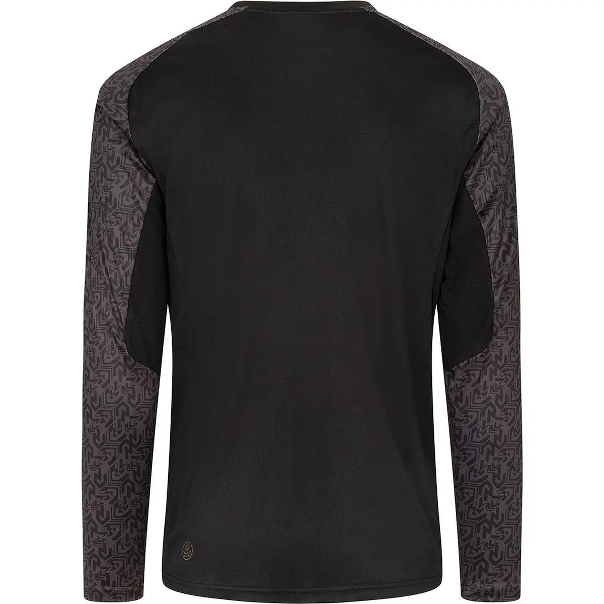 Heren - Voetbal - Keepershirt - ademend, lange mouw - Robey Patron - zwart 4/4