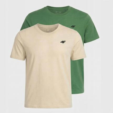 KOSZULKA MĘSKA LIMITOWANA 4F T-SHIRT KOMPLET ZESTAW 2 SZTUKI 3XL M3948 SS26