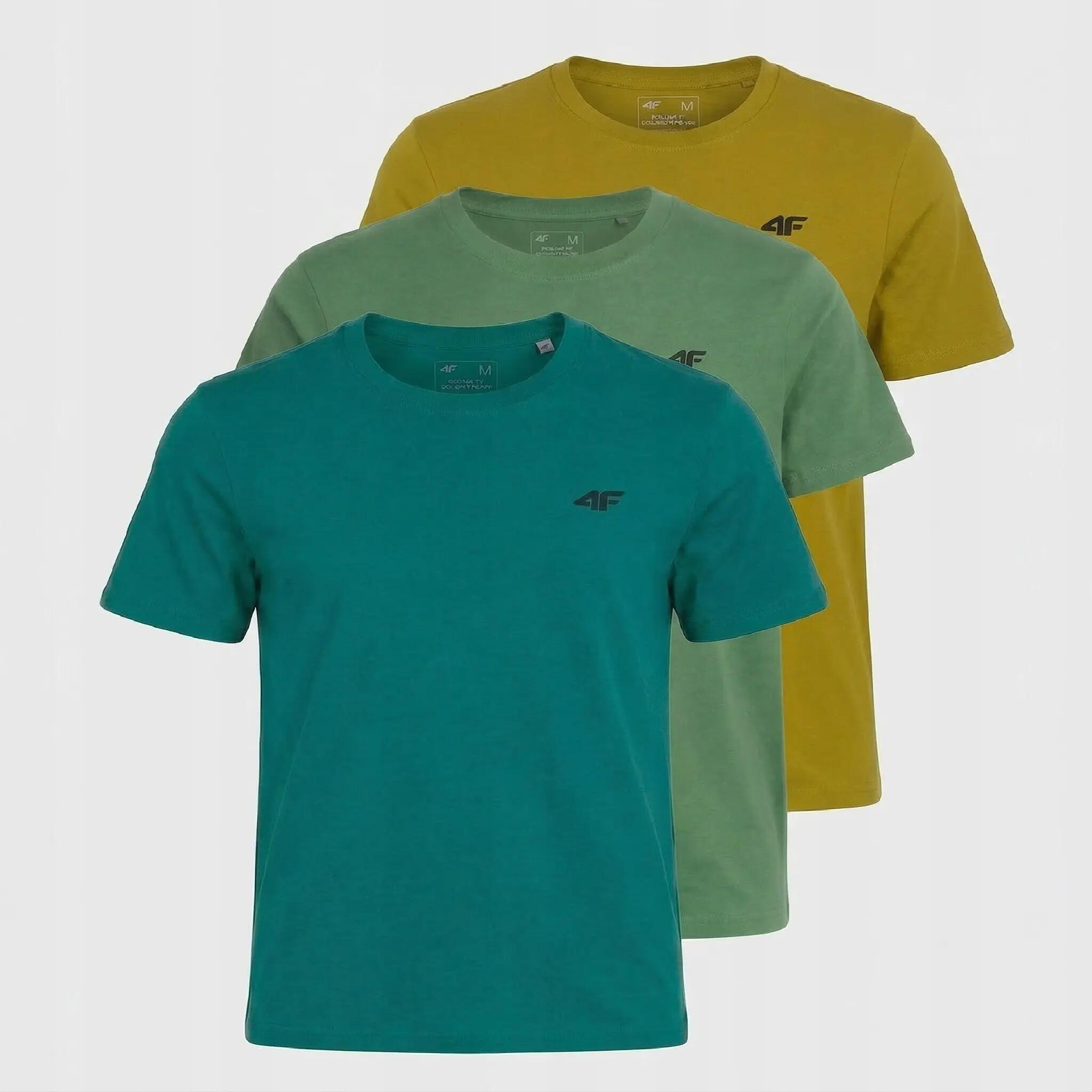 KOSZULKA MĘSKA LIMITOWANA 4F T-SHIRT KOMPLET ZESTAW 3 SZTUKI 5XL M3948 SS26 2/9