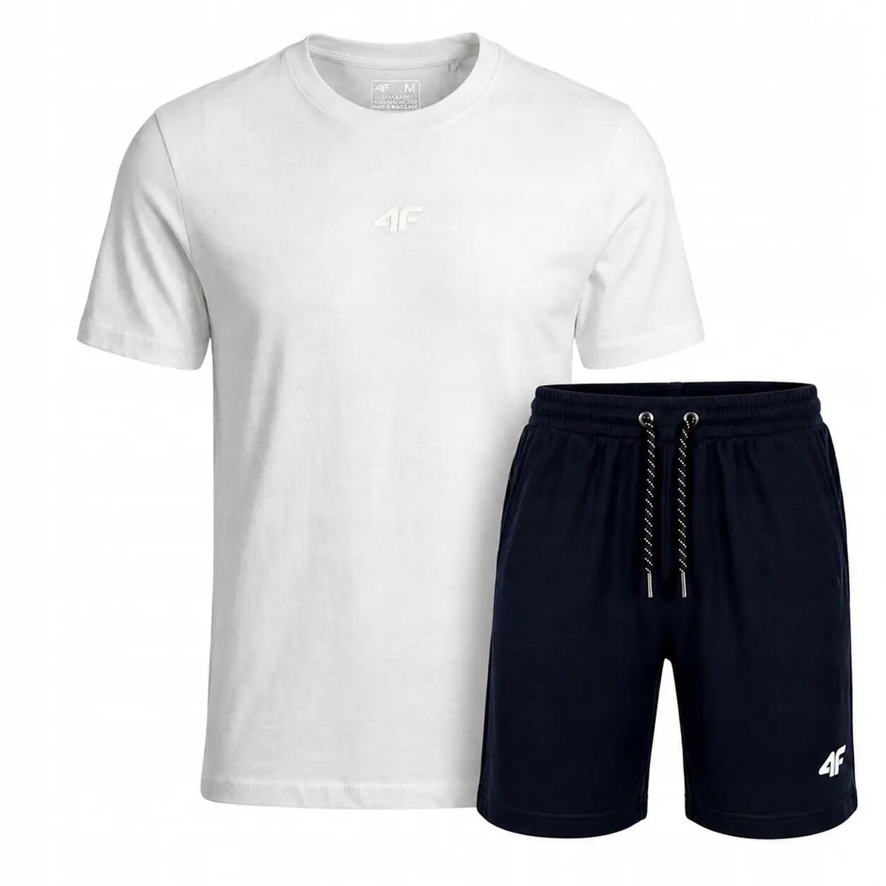 KOMPLET 4F T-SHIRT MĘSKI + SPODENKI ZESTAW SPORTOWY NA CO DZIEŃ M SS26 2/6