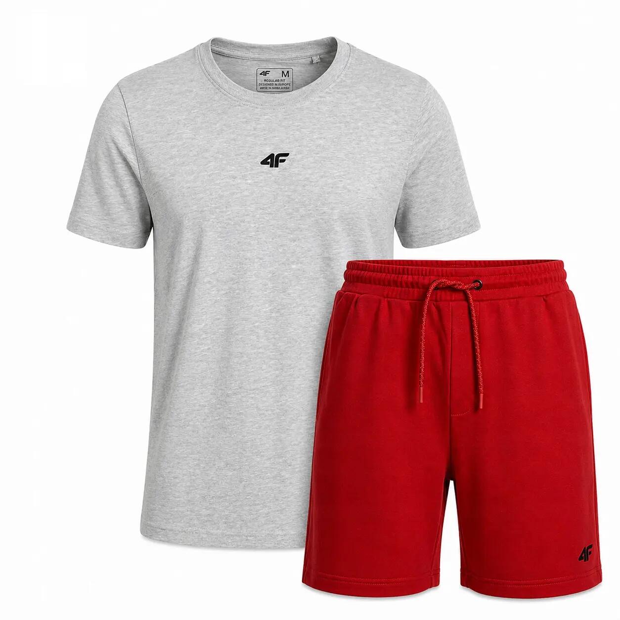 KOMPLET 4F T-SHIRT MĘSKI + SPODENKI ZESTAW SPORTOWY NA CO DZIEŃ M SS26 2/7