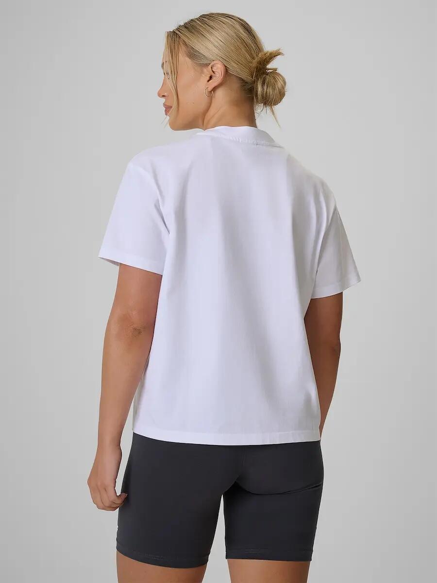 T-shirt loose z nadrukiem damski 4F 4FRSS26TTSHF4536 2/6
