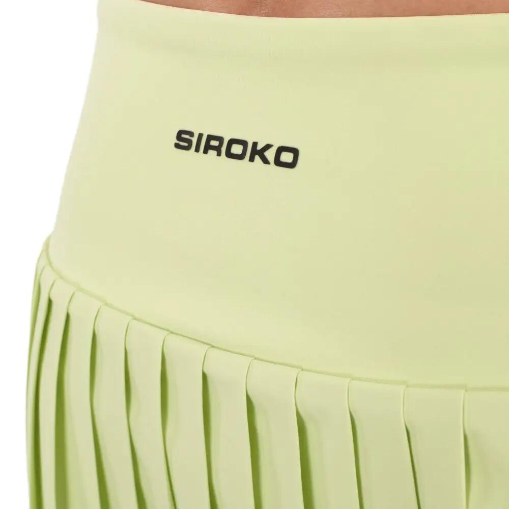 Women Padel ’s skort Lagrima-W Lime Lime 4/7