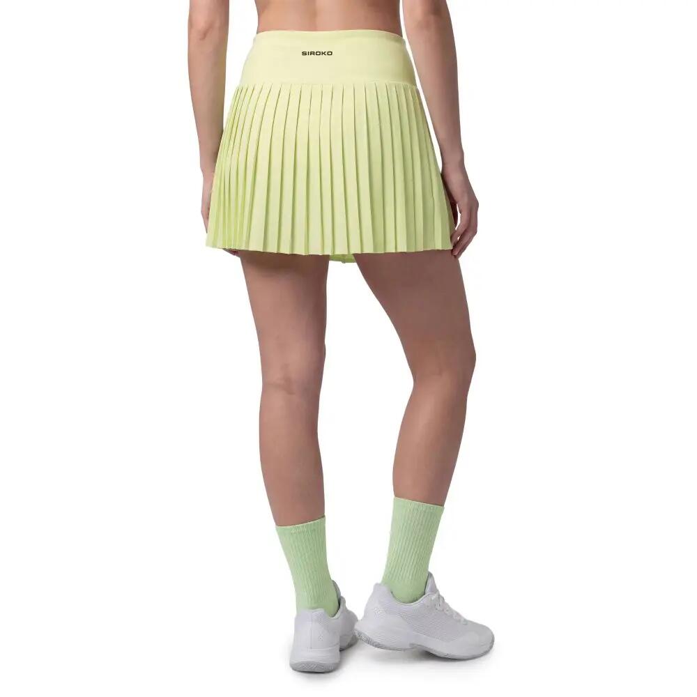 Women Padel ’s skort Lagrima-W Lime Lime 2/7