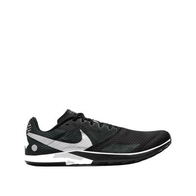 Nike zoom rival waffle 6 hardloopschoenen zwart/zilver
