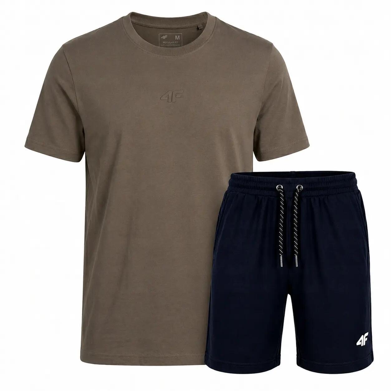 KOMPLET 4F T-SHIRT MĘSKI + SPODENKI ZESTAW SPORTOWY NA CO DZIEŃ M SS26 2/6