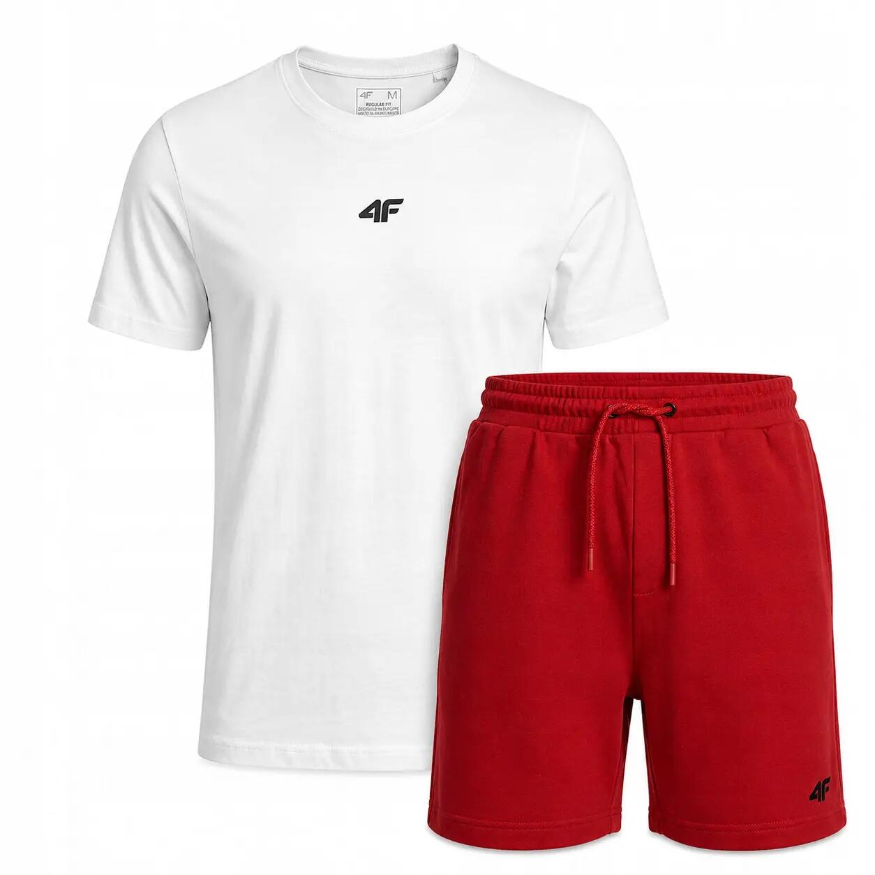 KOMPLET 4F T-SHIRT MĘSKI + SPODENKI ZESTAW SPORTOWY NA CO DZIEŃ L SS26 2/7