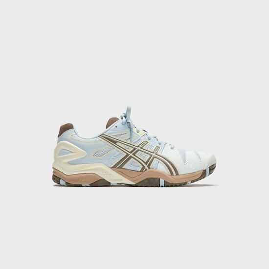 Tennis schoenen ASICS Gel Resolution 5 Kleur Storm Cloud/Sepia Brown