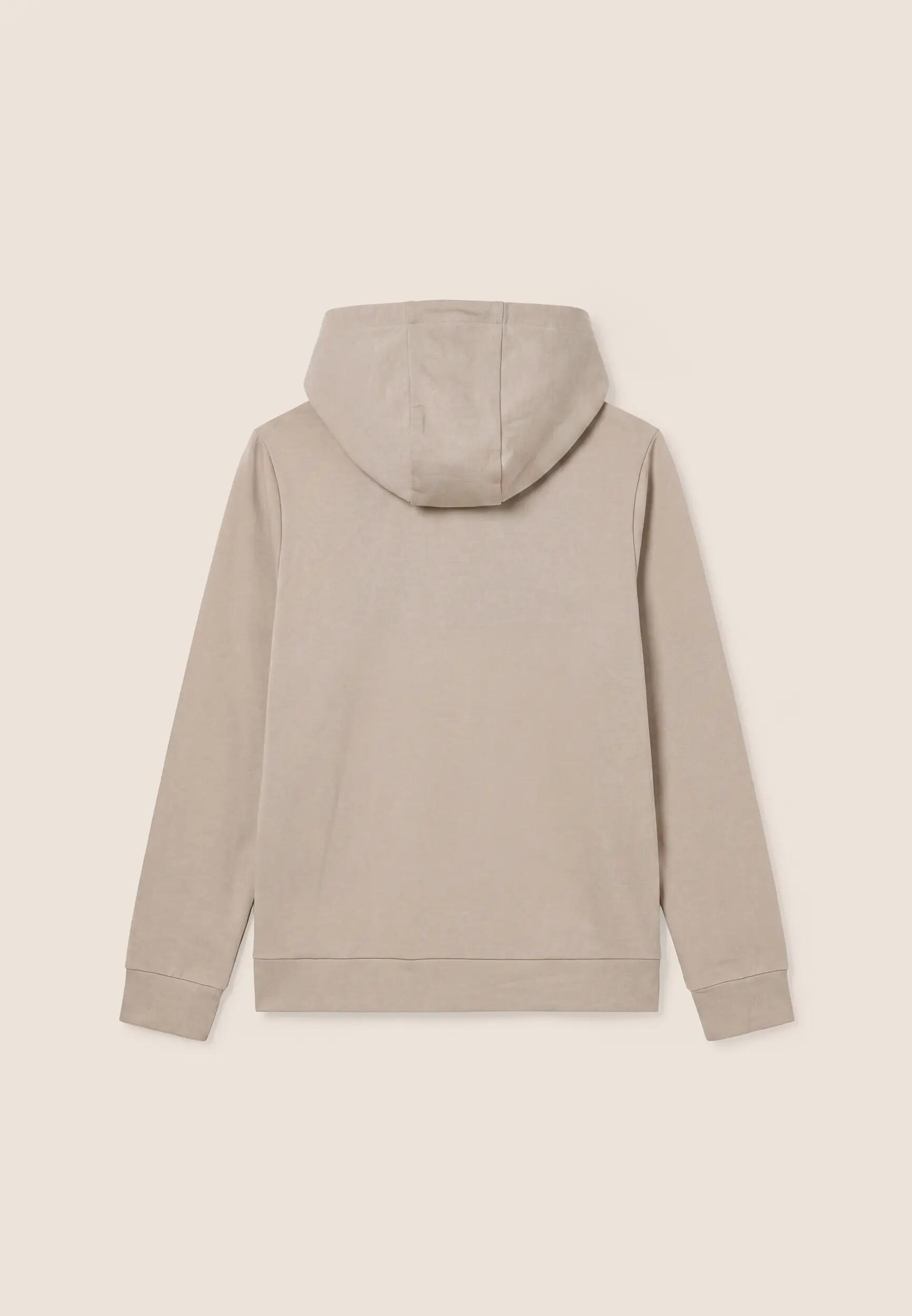 Sweat-shirt zippé à capuche pour femmes, coupe classique, avec fentes au bas 2/3
