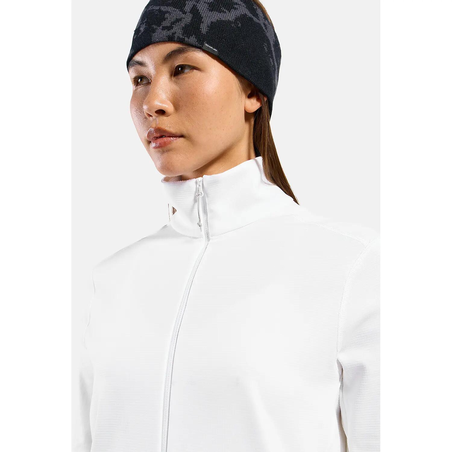 Damen Longsleeve GRID FLEECE 5/6