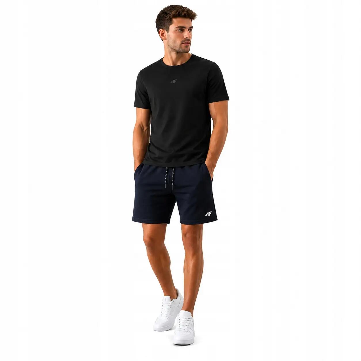 KOMPLET 4F T-SHIRT MĘSKI + SPODENKI ZESTAW SPORTOWY NA CO DZIEŃ XXL SS26 1/6