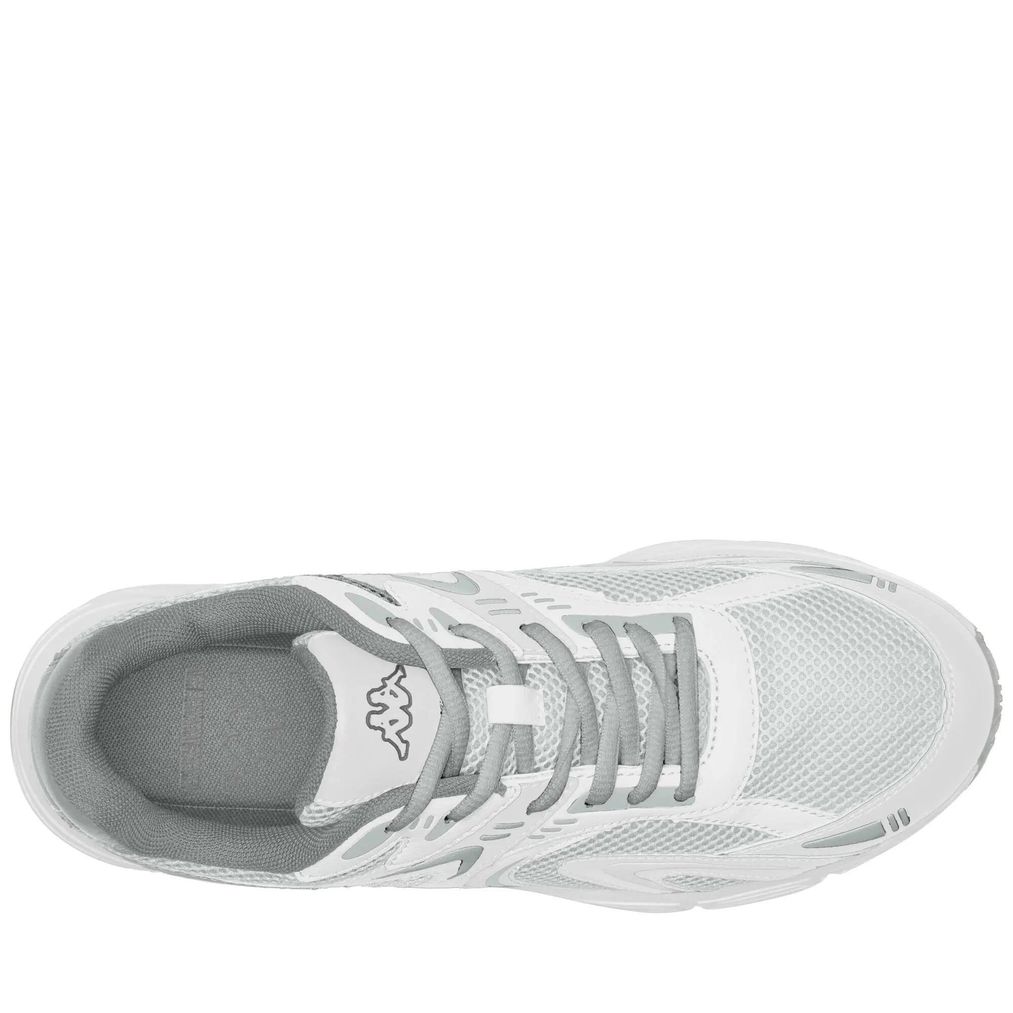 Sneakers bassa da uomo donna in poliestere bianco da fitness 5/5