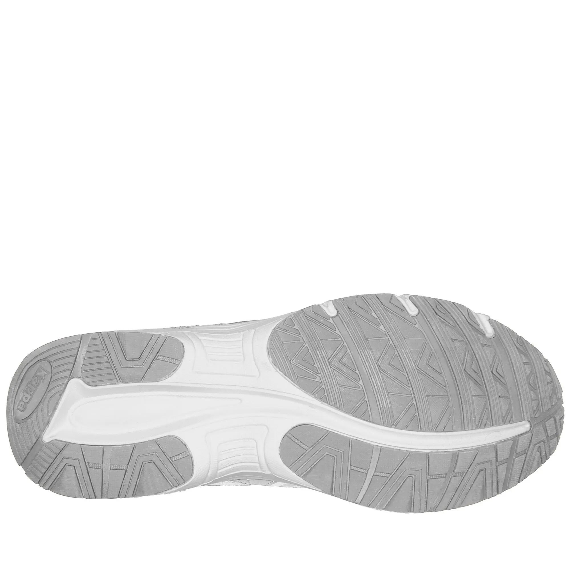 Sneakers bassa da uomo donna in poliestere bianco da fitness 3/5